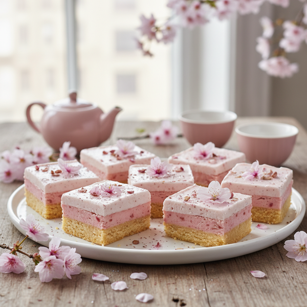 Cherry Blossom Delight Squares recipe