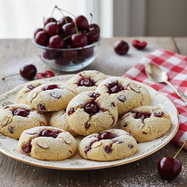 Cherry Delight Bonbon Cookies recipe