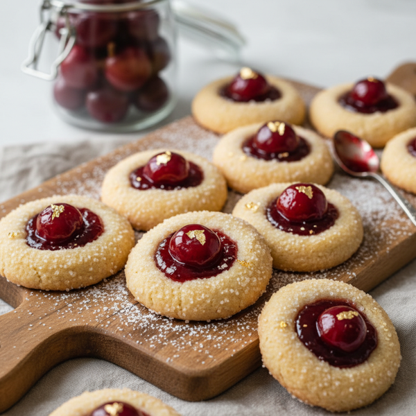 Cherry Jewel Box Cookies recipe