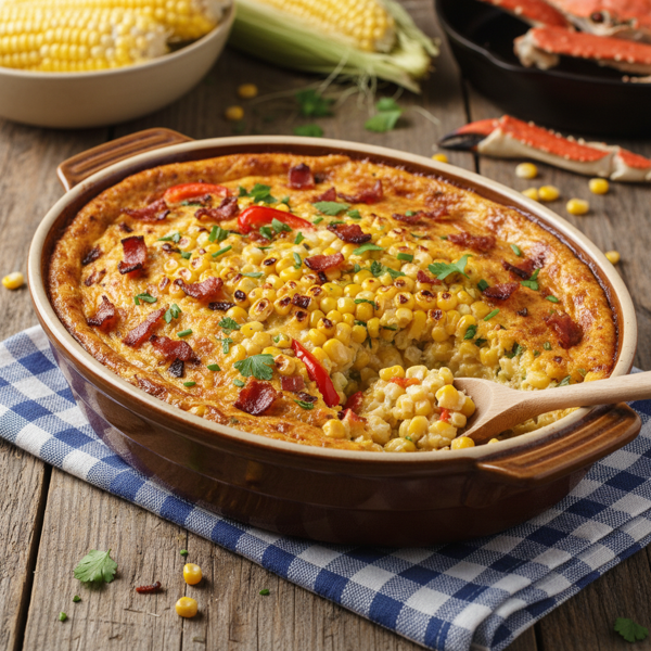 Chesapeake Corn Pudding Delight recipe
