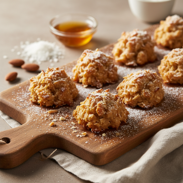 Chewy Almond Coconut Delights recipe