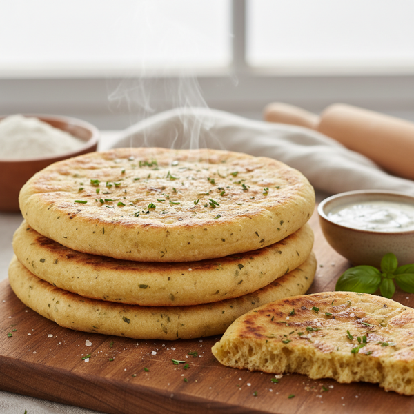 Chewy Gluten-Free Flatbreads recipe