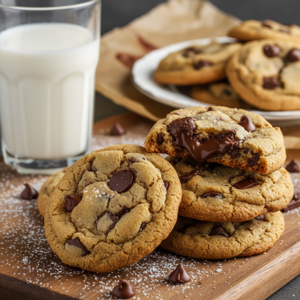 Chewy Mrs. Fields-Inspired Chocolate Chip Cookies recipe