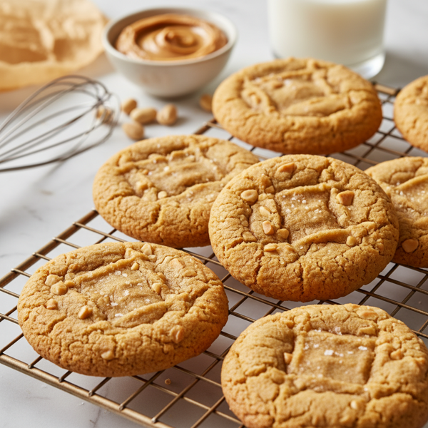 Chewy Peanut Butter Bliss Cookies recipe