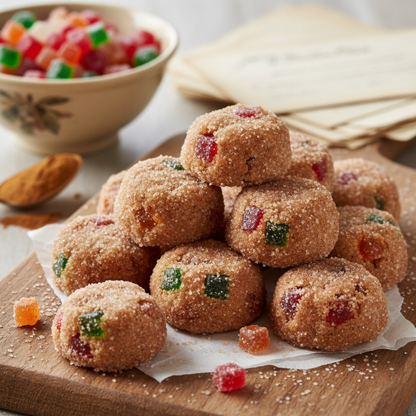 Chewy Spiced Gumdrop Delights recipe