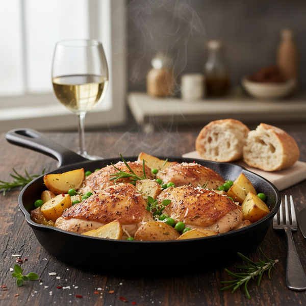 Chicago-Style Chicken Vesuvio recipe