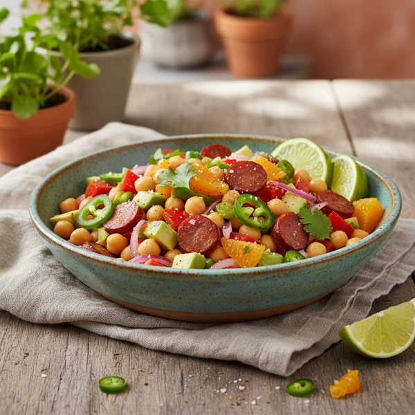 Chickpea Chorizo Ceviche recipe