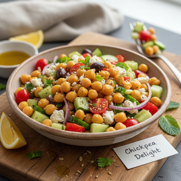 Chickpea Delight Salad recipe