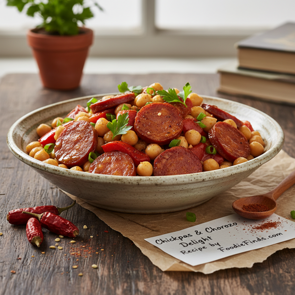 Chickpeas with Chorizo Delight recipe