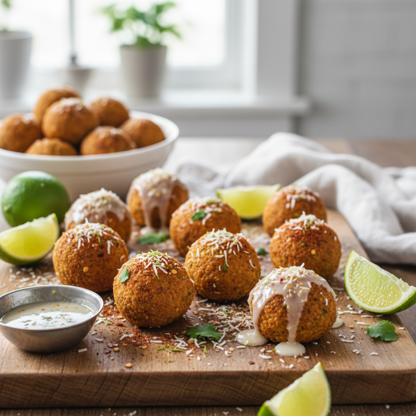 Chili Lime Coconut Treats recipe