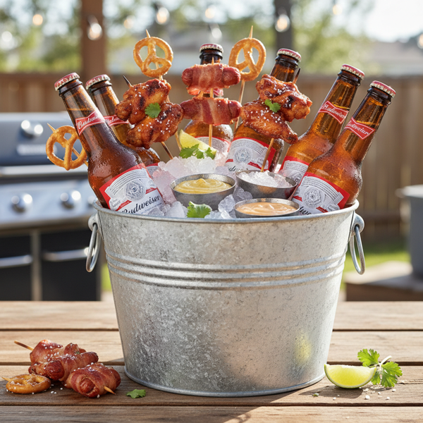 Chilled Budweiser Bucket Delight recipe