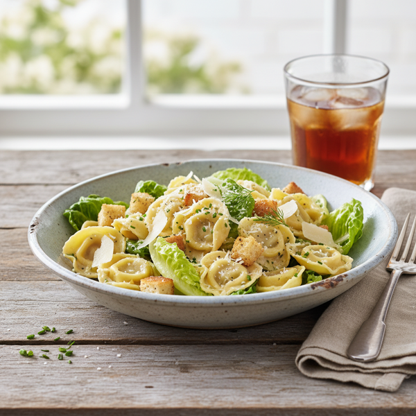 Chilled Caesar Tortellini Delight recipe