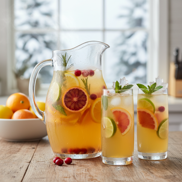 Chilled Canadian Citrus Punch recipe