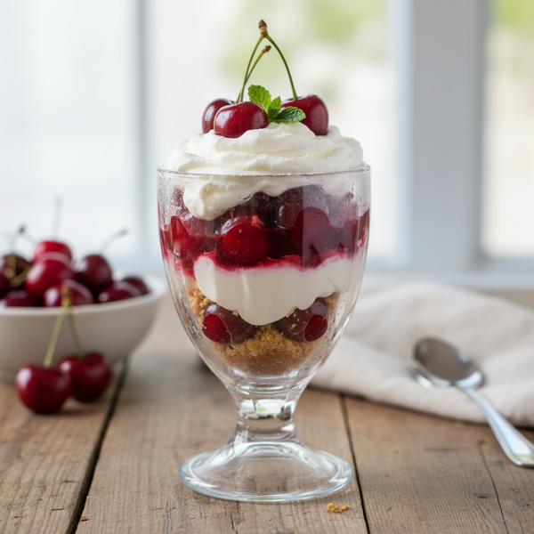 Chilled Cherry Delight recipe