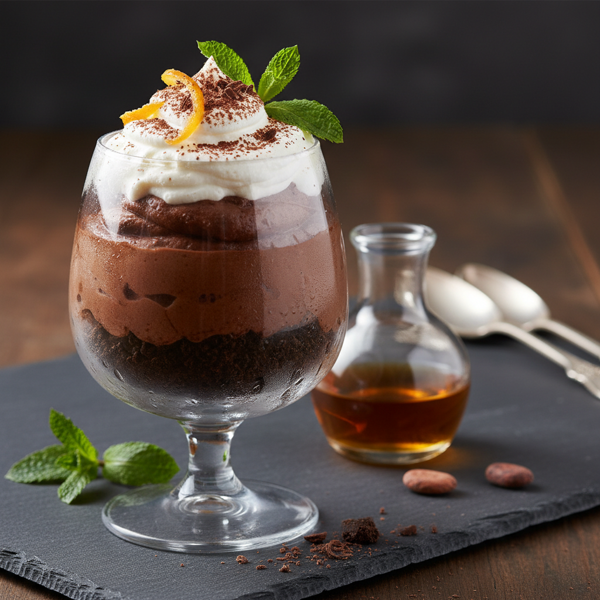 Chilled Chocolate Brandy Delight recipe