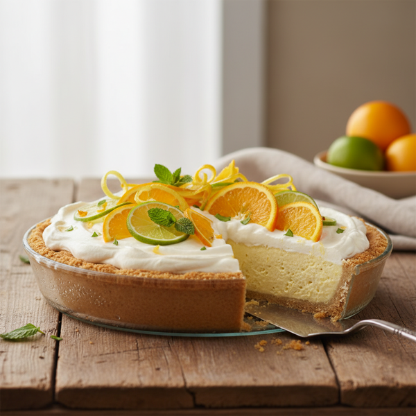 Chilled Citrus Dream Pie recipe
