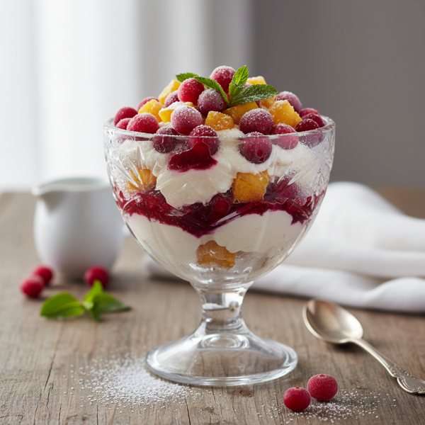 Chilled Cranberry Pineapple Delight recipe