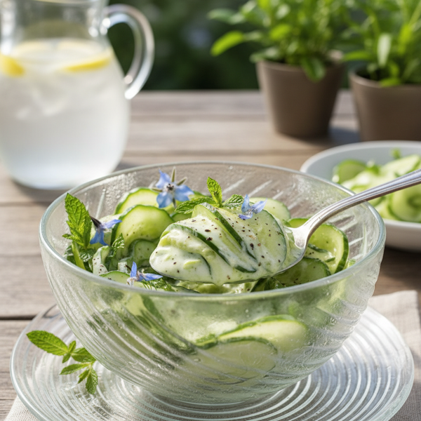 Chilled Cucumber Delight recipe