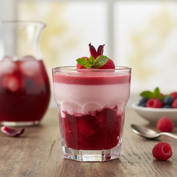 Chilled Hibiscus Delight recipe