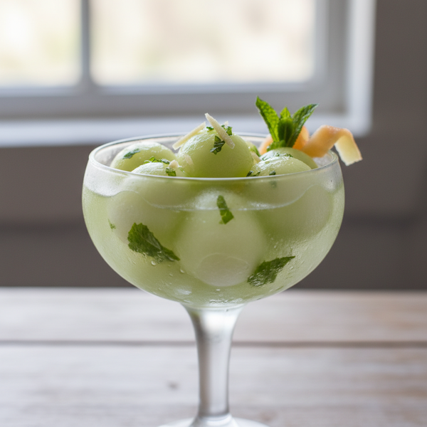 Chilled Honeydew Melon Delight recipe