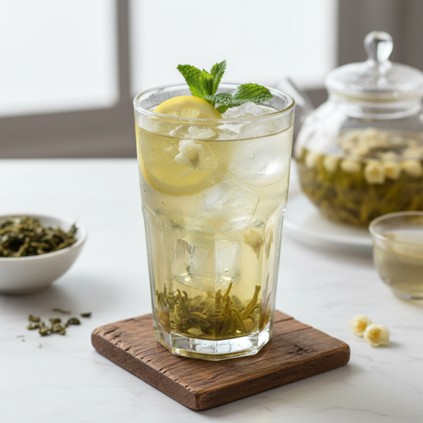 Chilled Jasmine Green Tea Elixir recipe