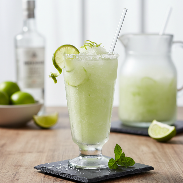 Chilled Lime Vodka Slush recipe