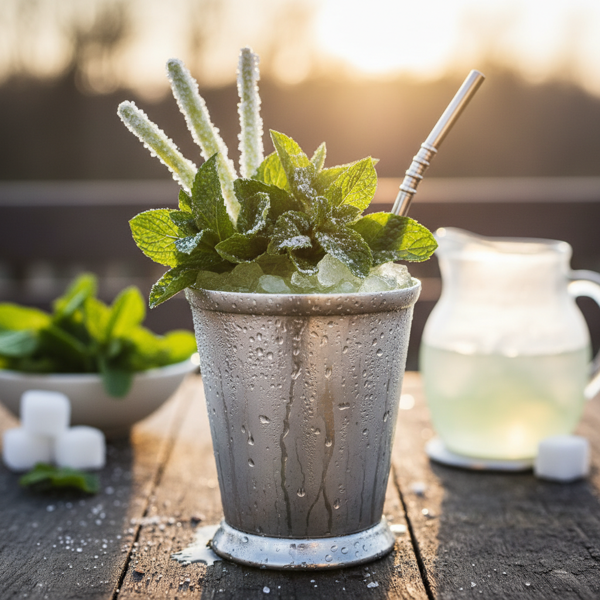 Chilled Mint Julep Delight recipe