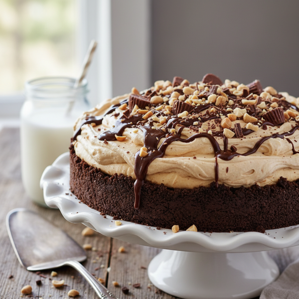 Chilled Peanut Butter Dream Pie recipe