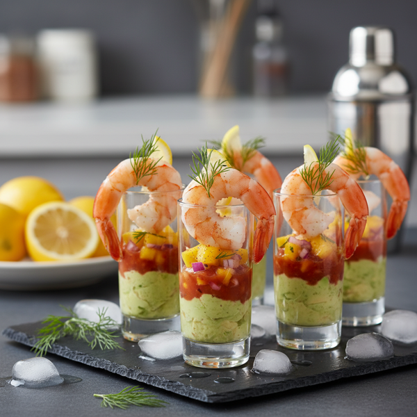 Chilled Shrimp Delight Shooters recipe