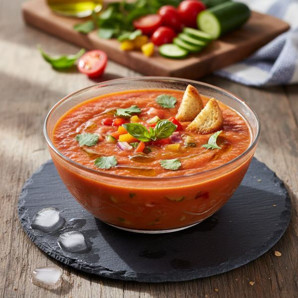 Chilled Summer Gazpacho Delight recipe