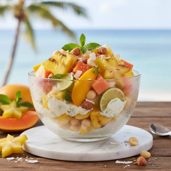 Chilled Tropical Waldorf Delight recipe