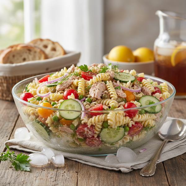 Chilled Tuna Pasta Salad recipe