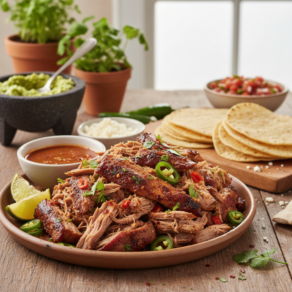 Chipotle-Style Braised Pork Carnitas recipe