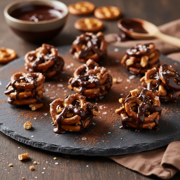 Choco-Pretzel Delight Bites recipe