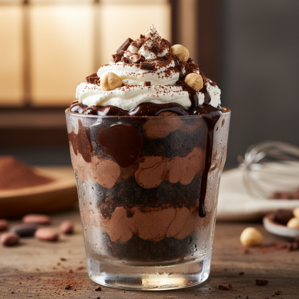 Choco Creamy Frosty Delight recipe