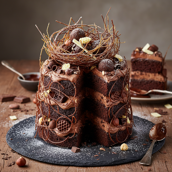 Chocoholic's Delight Hornet's Nest Cake recipe