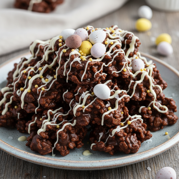 Chocolate-Crispy Easter Delights recipe
