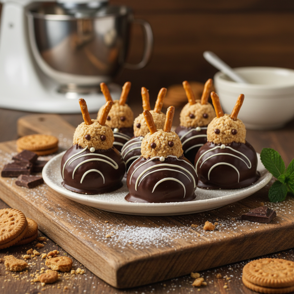 Chocolate-Dipped Nutter Bunny Delights recipe
