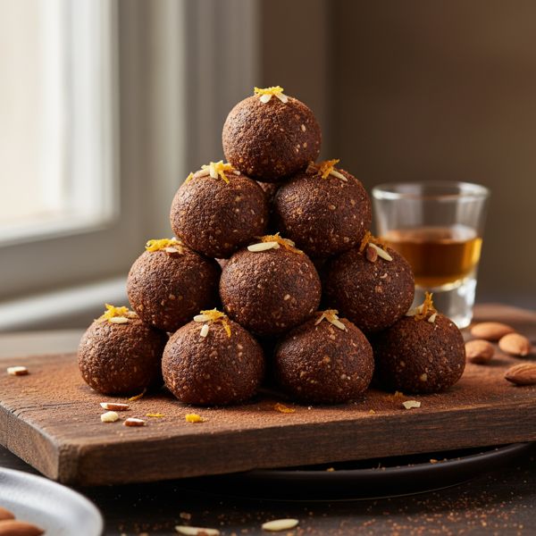 Chocolate Amaretto Bliss Balls recipe