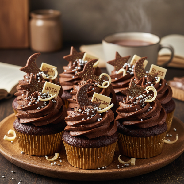 Chocolate Bliss Wishes Cupcakes recipe