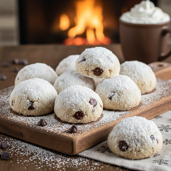 Chocolate Chip Snowball Delights recipe
