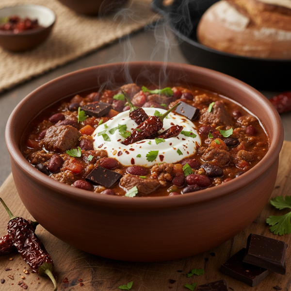 Chocolate Harmony Chili recipe