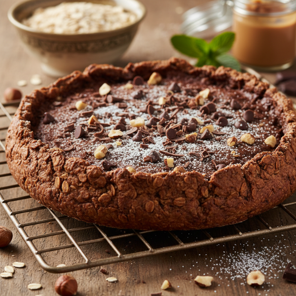 Chocolate Hazelnut Oatmeal Pie Crust recipe