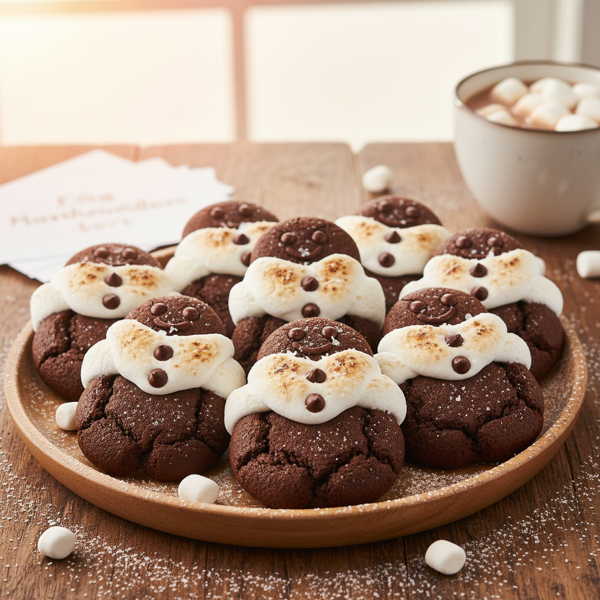 Chocolate Marshmallow Men recipe