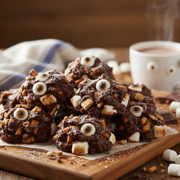 Chocolate Marshmallow Monster Mounds recipe