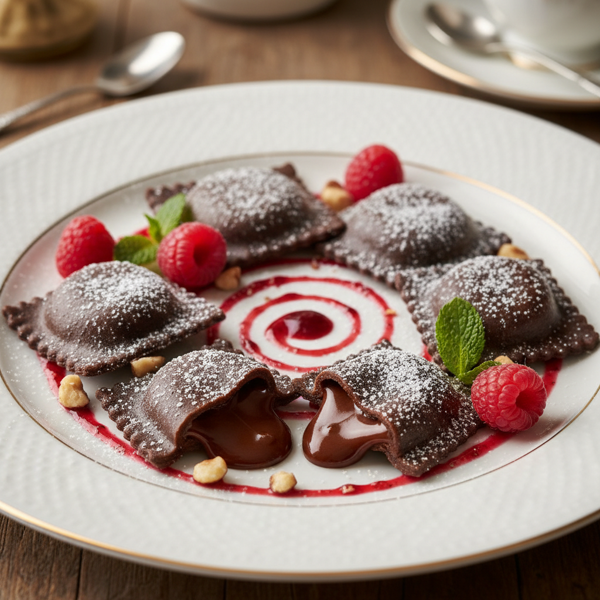 Chocolate Ravioli Delight recipe