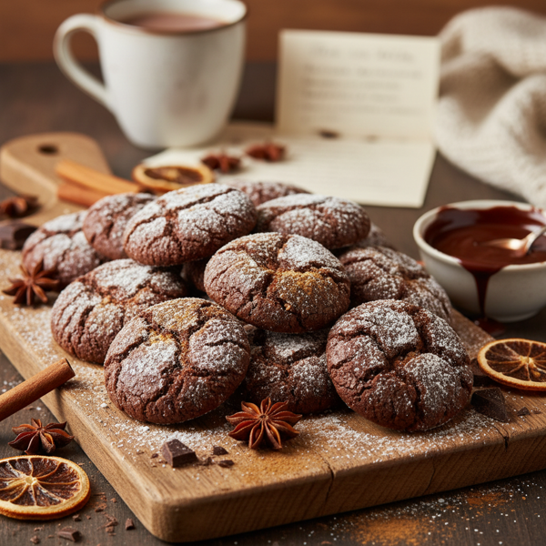 Chocolate Spice Delight Cookies recipe