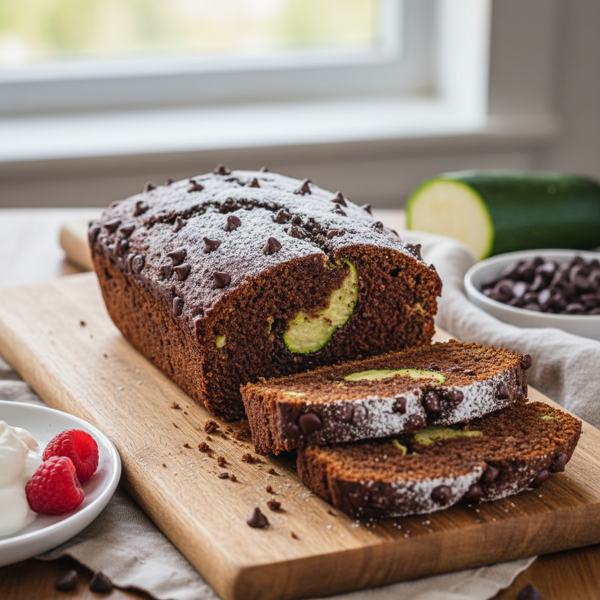 Chocolate Zucchini Bliss Bread recipe