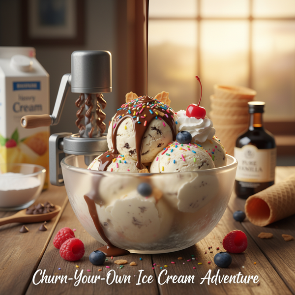 Churn-Your-Own Ice Cream Adventure recipe