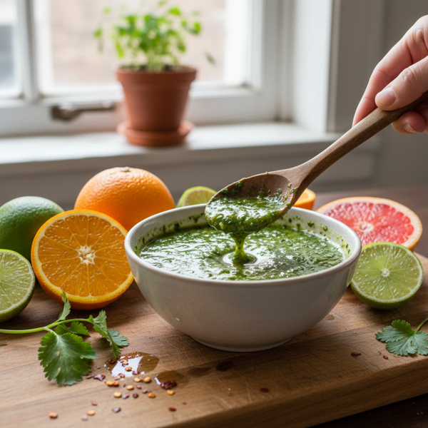 Cilantro Citrus Mojo Sauce recipe